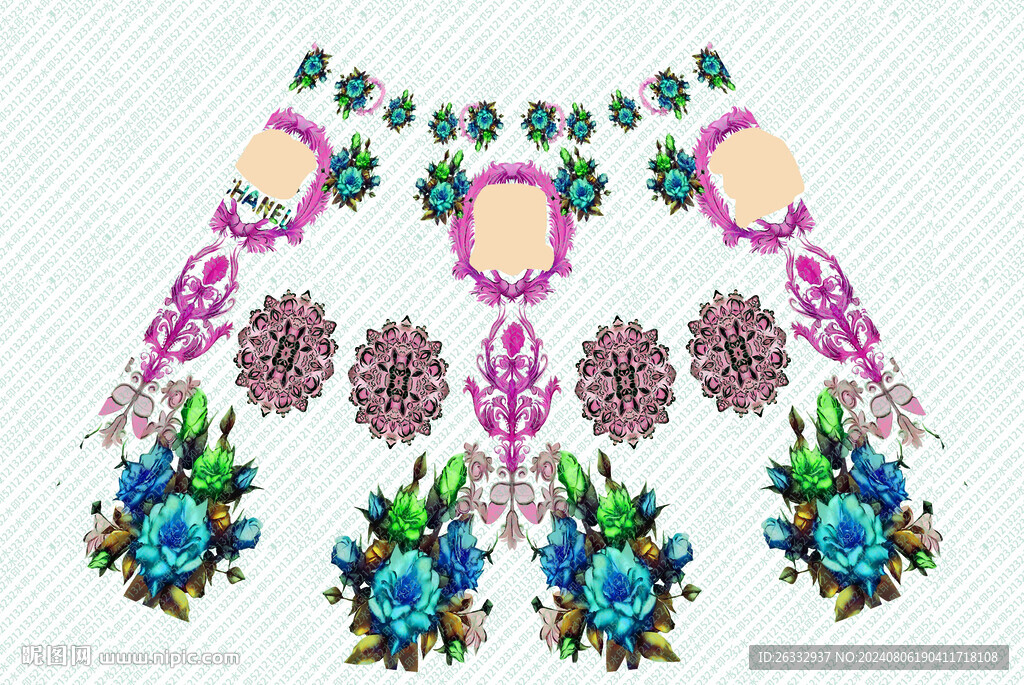 定位花