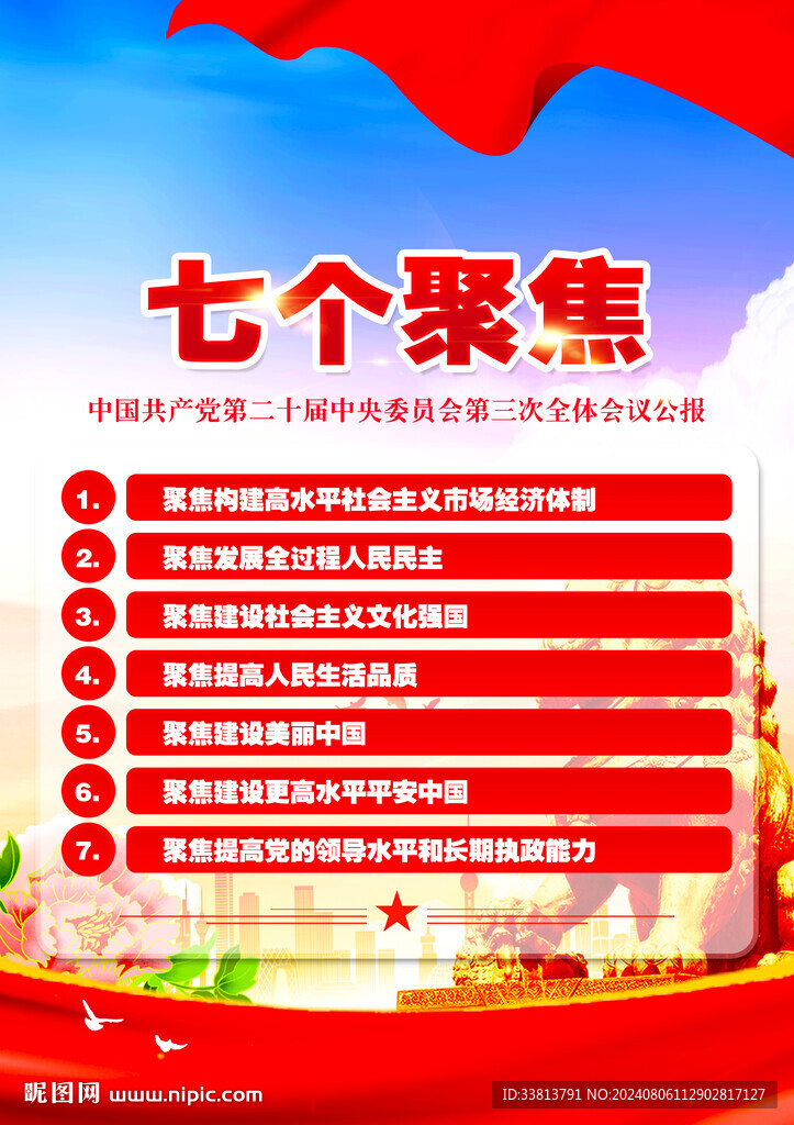二十届三中全会海报