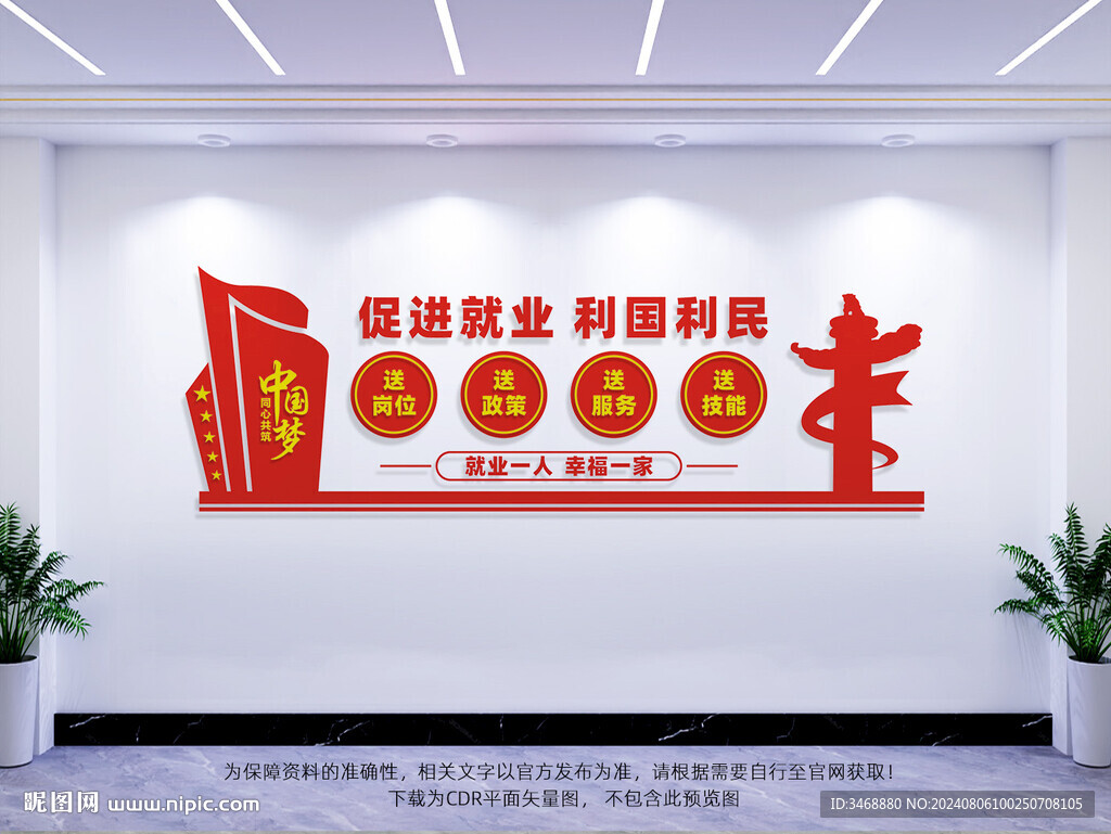 就业文化墙