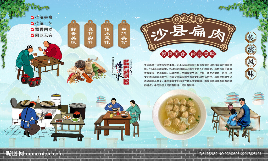 沙县扁肉 