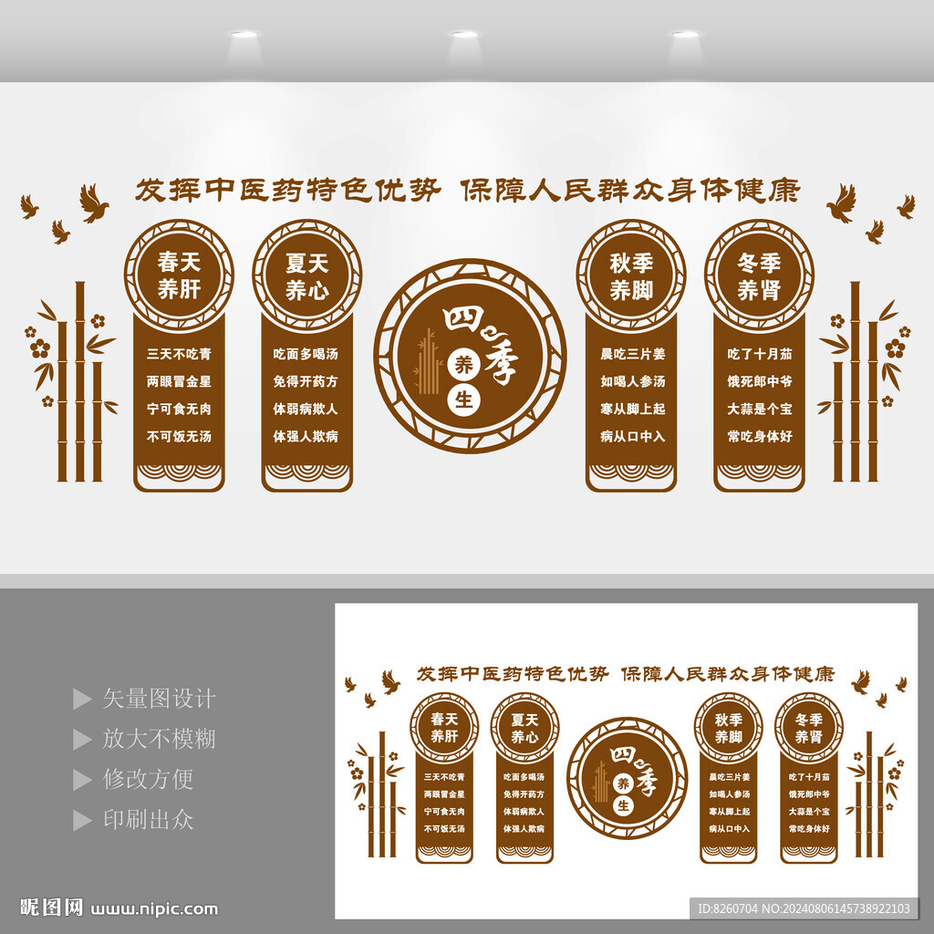 中医长廊四季养生文化