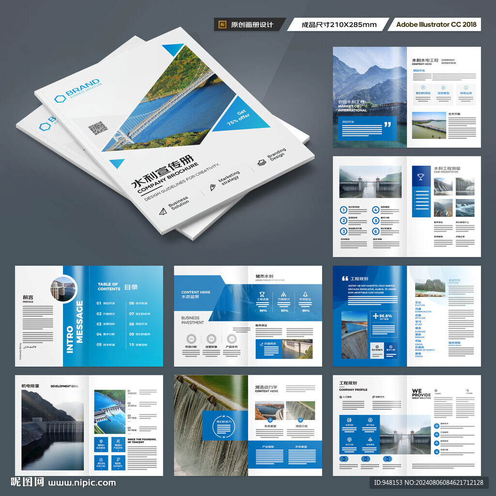 大坝宣传册 