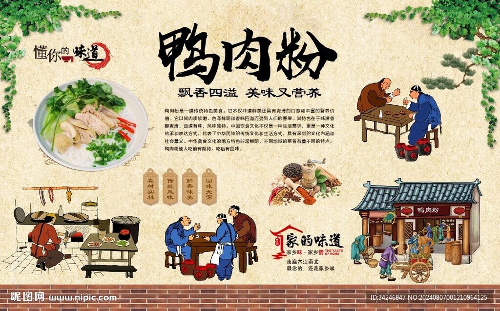 鸭肉粉 