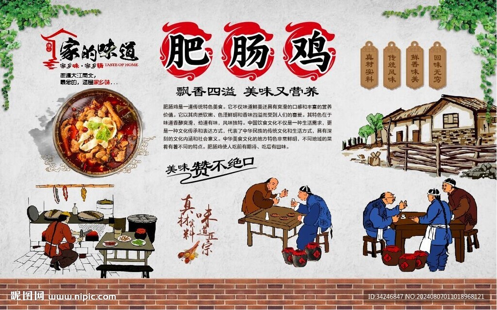 肥肠鸡 