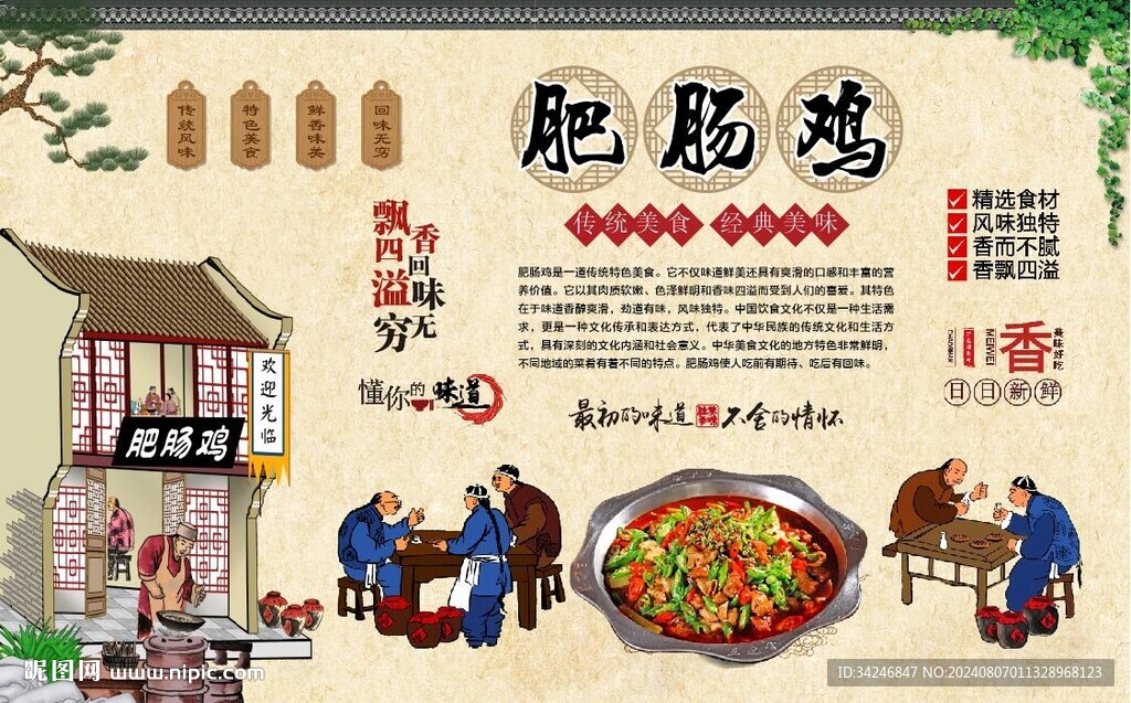 肥肠鸡