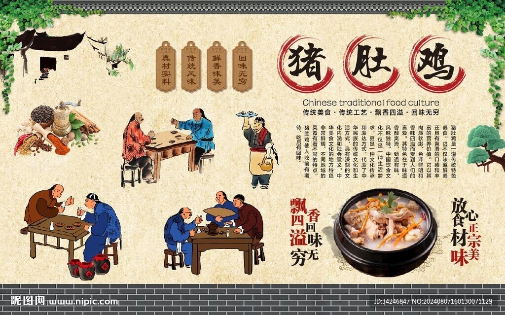 猪肚鸡 