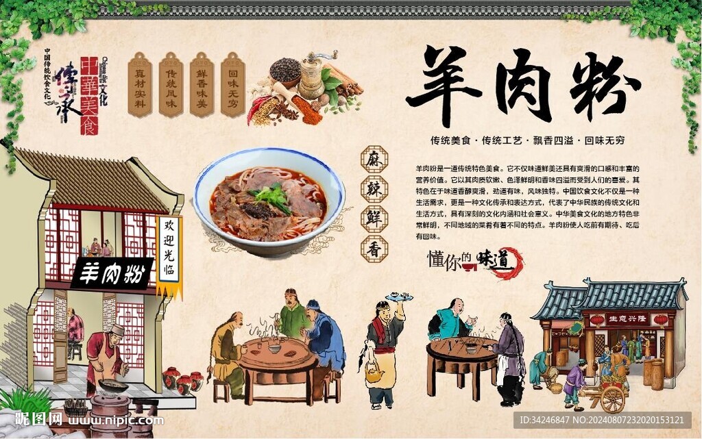 羊肉粉 