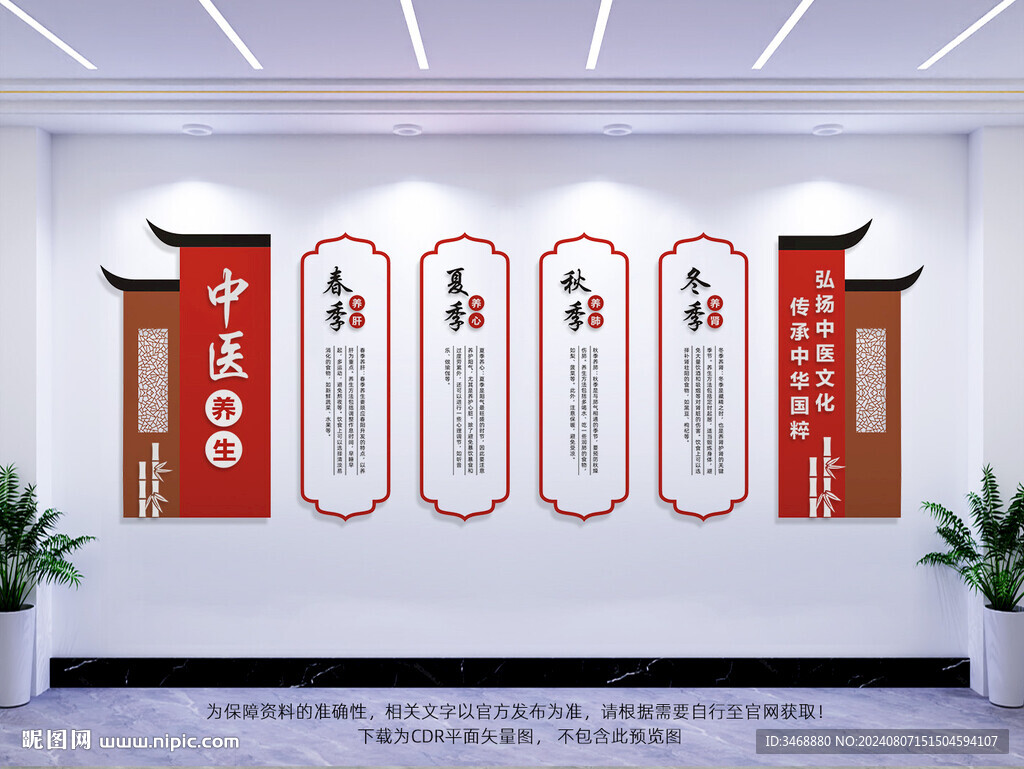 中医养生文化墙