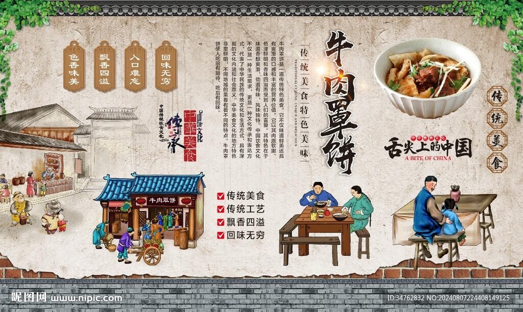 牛肉罩饼