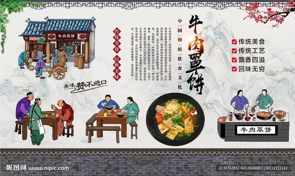 牛肉罩饼 