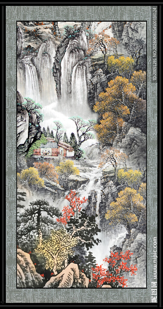 大厅画 