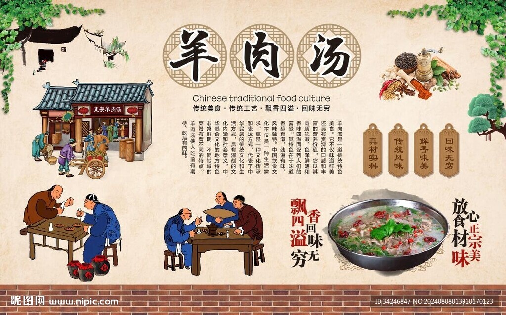 羊肉汤 