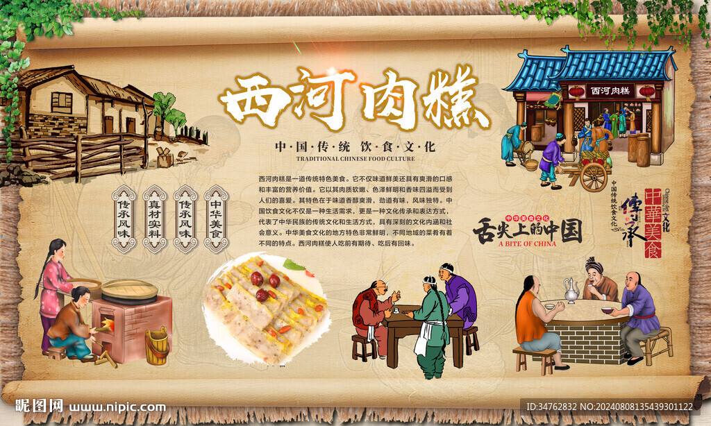 西河肉糕 