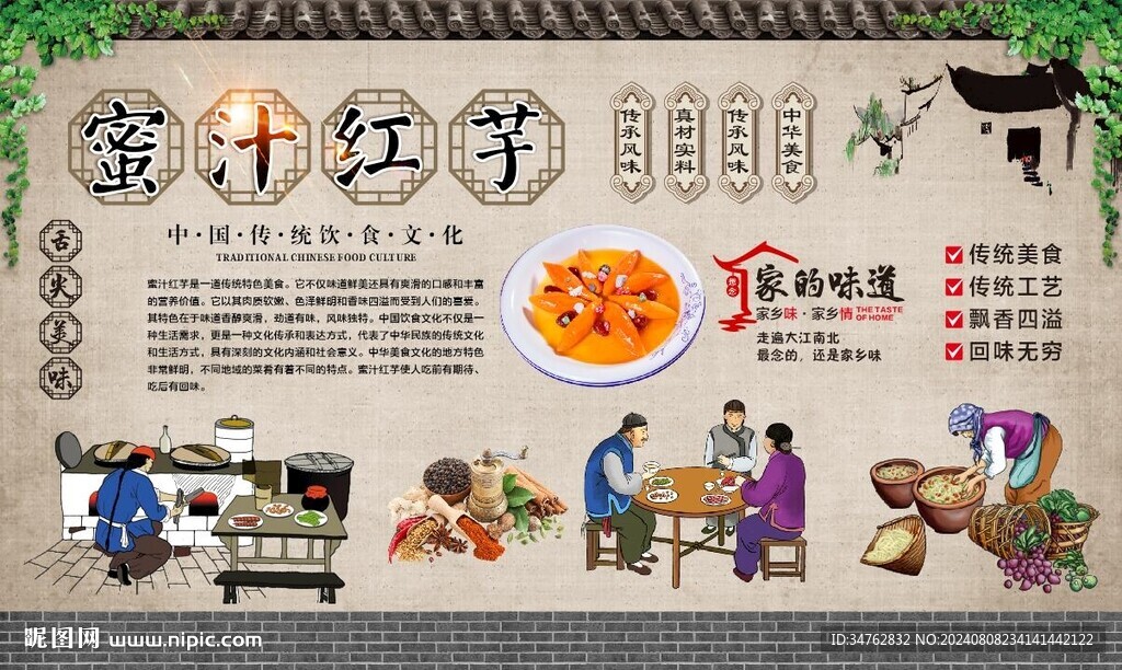 蜜汁红芋 