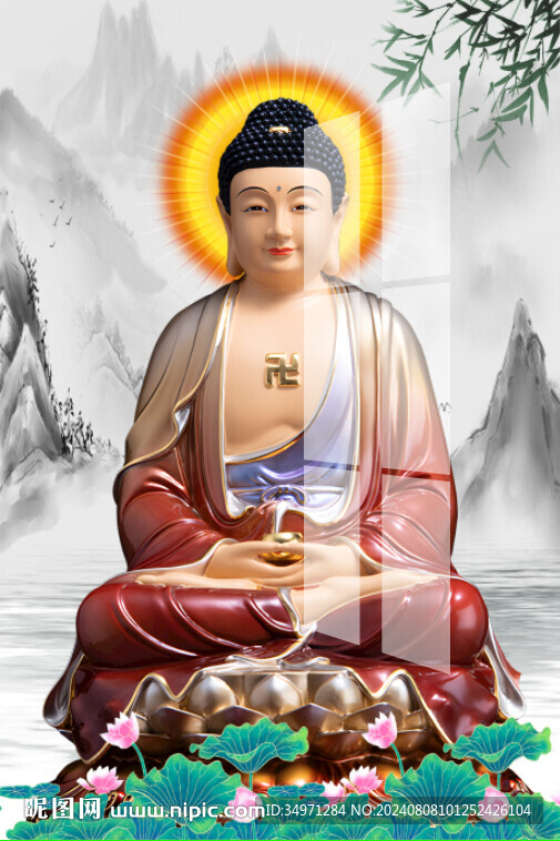 释迦牟尼坐像 