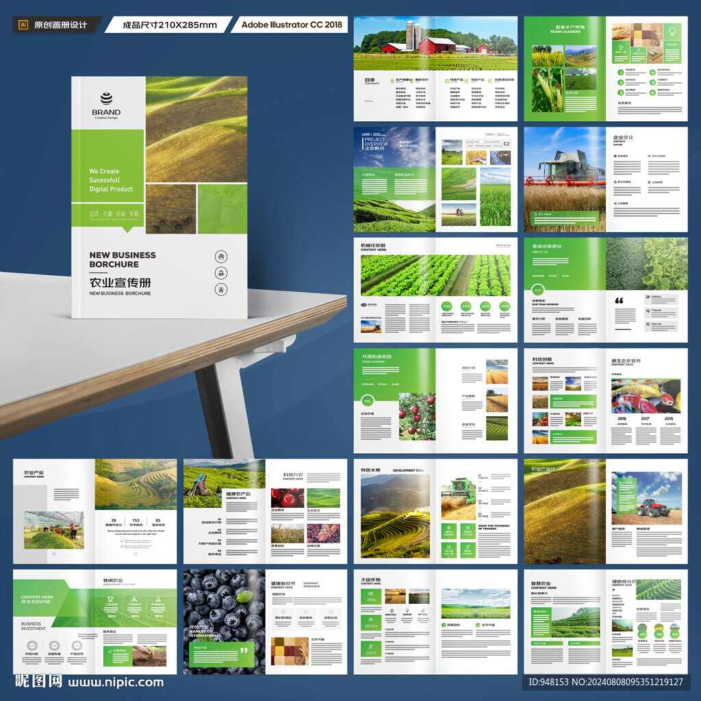 农业科技画册