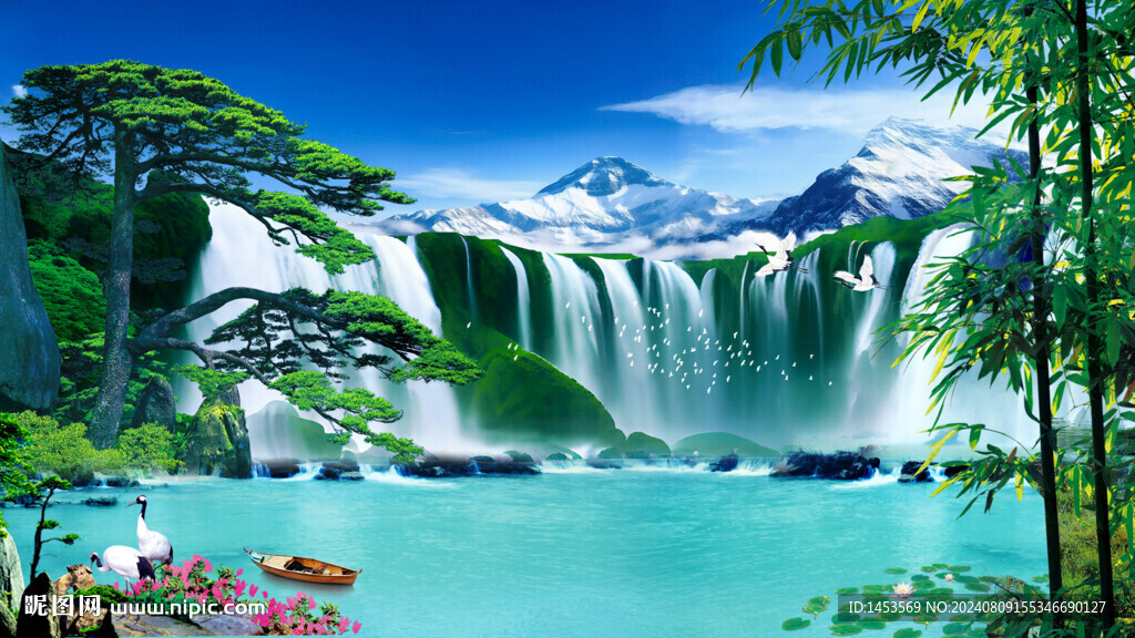 山水风景画