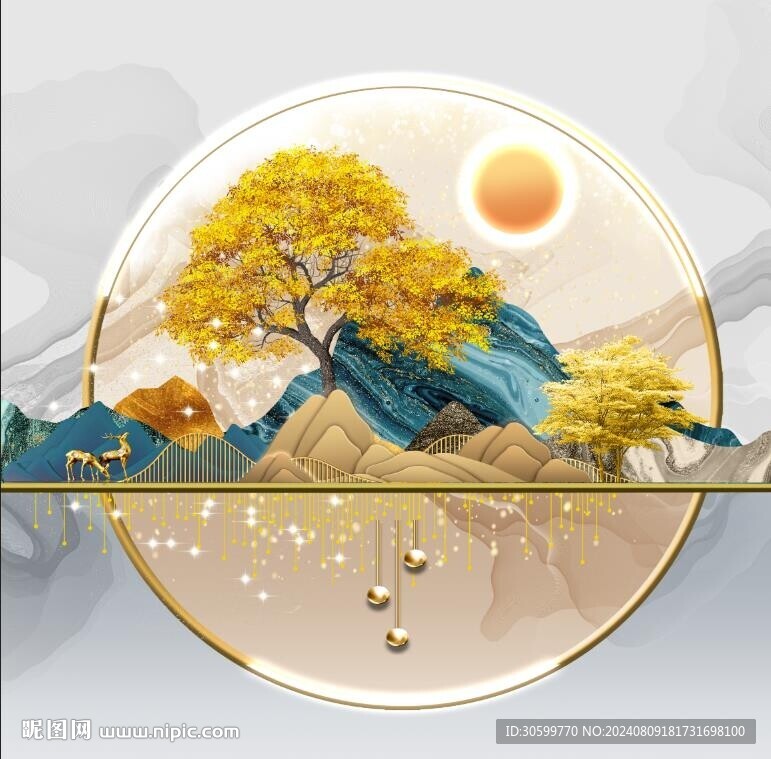 现代简约轻奢创意装饰画