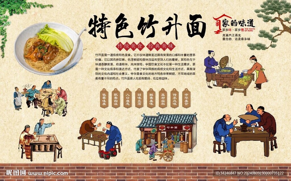 竹升面 