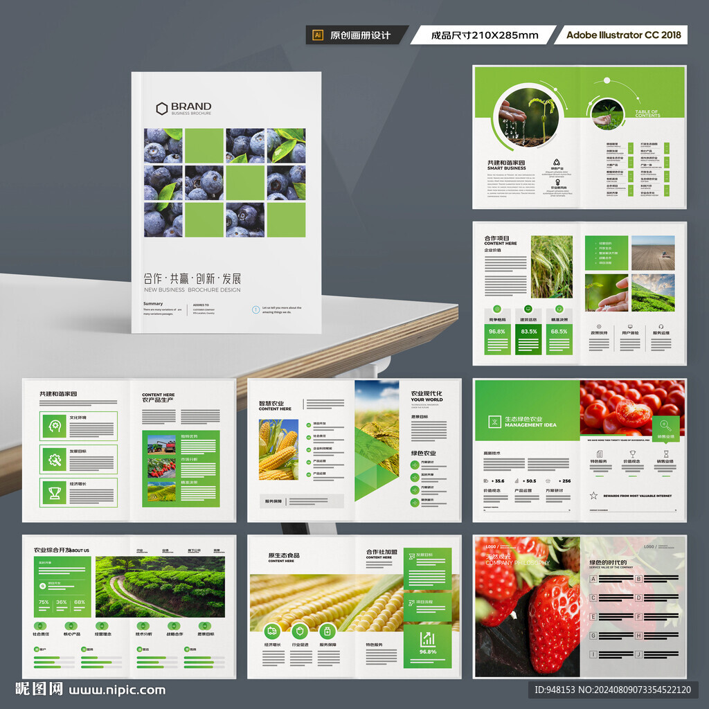 农产品画册