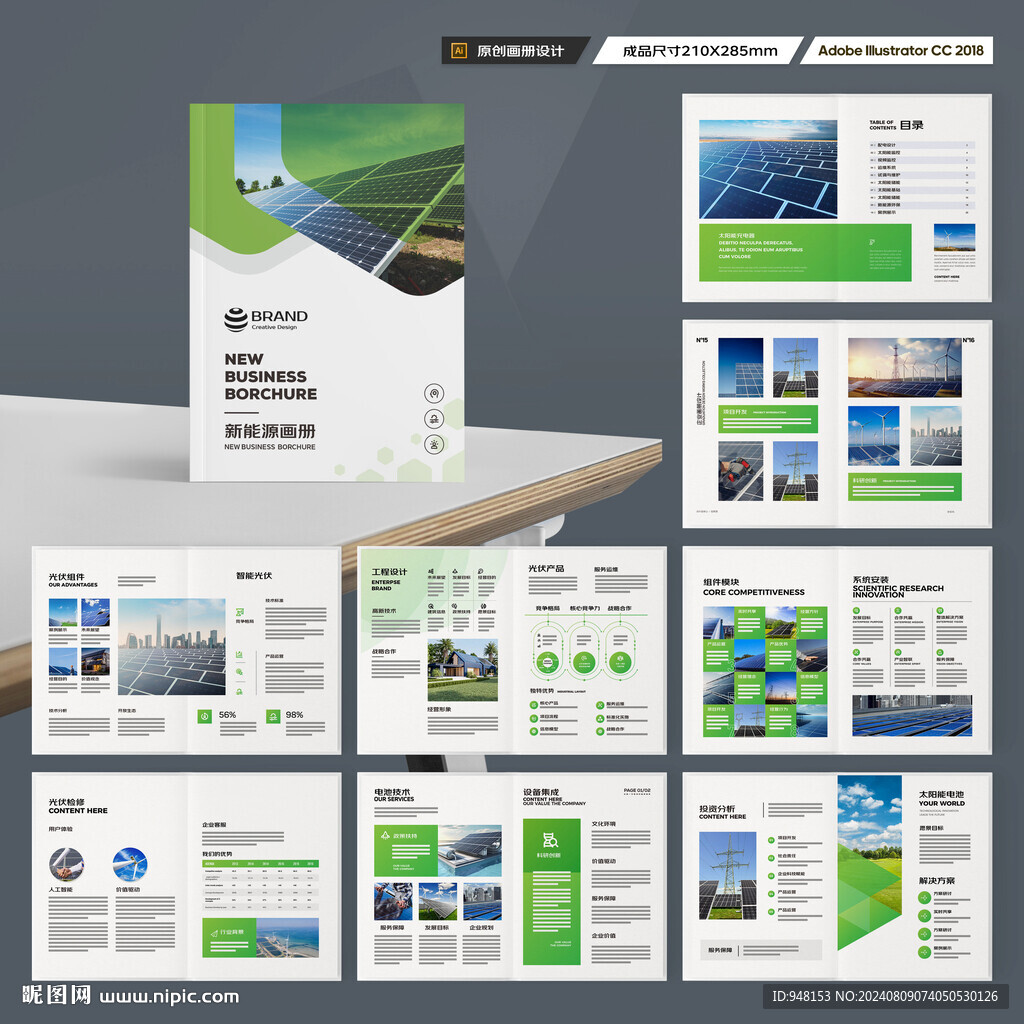 新能源宣传册