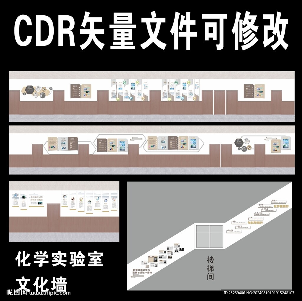 学校化学实验室文化墙