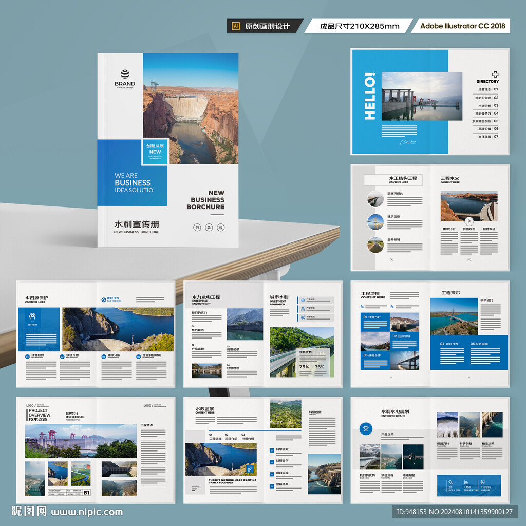 大坝宣传册 