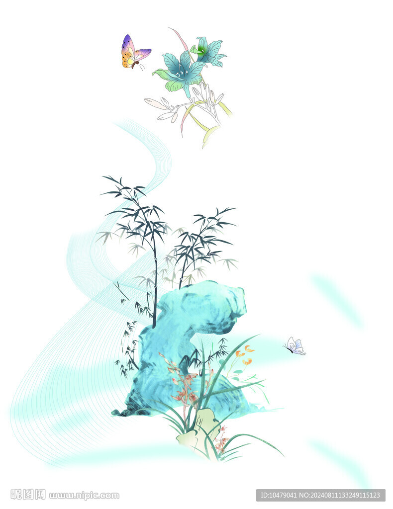 定位花