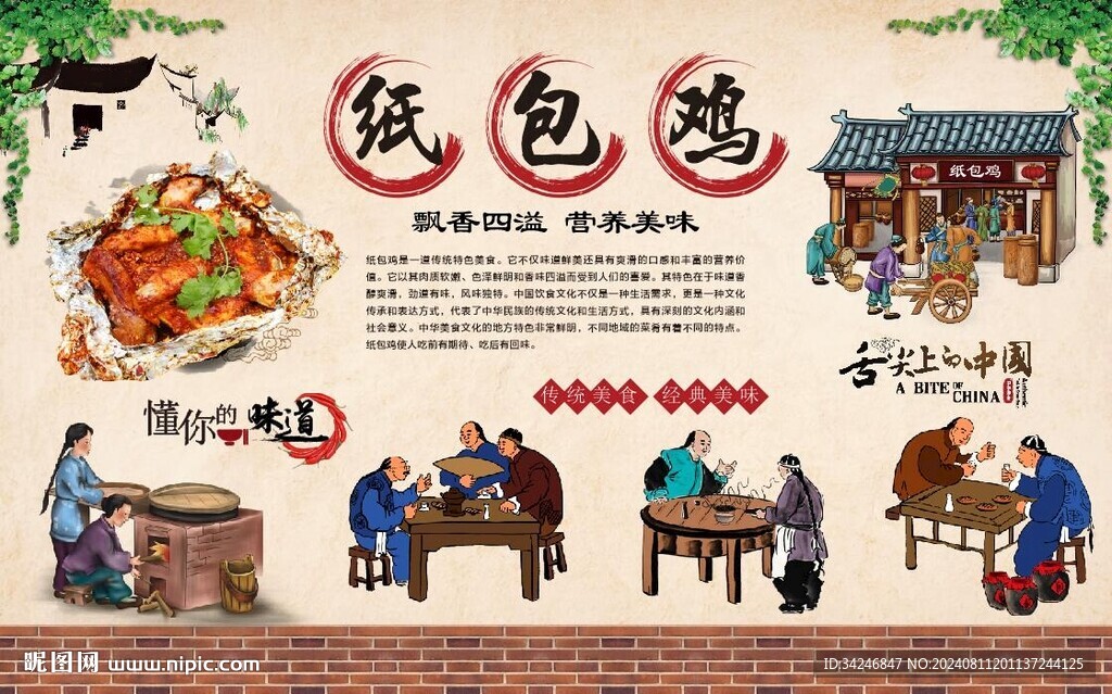 纸包鸡 