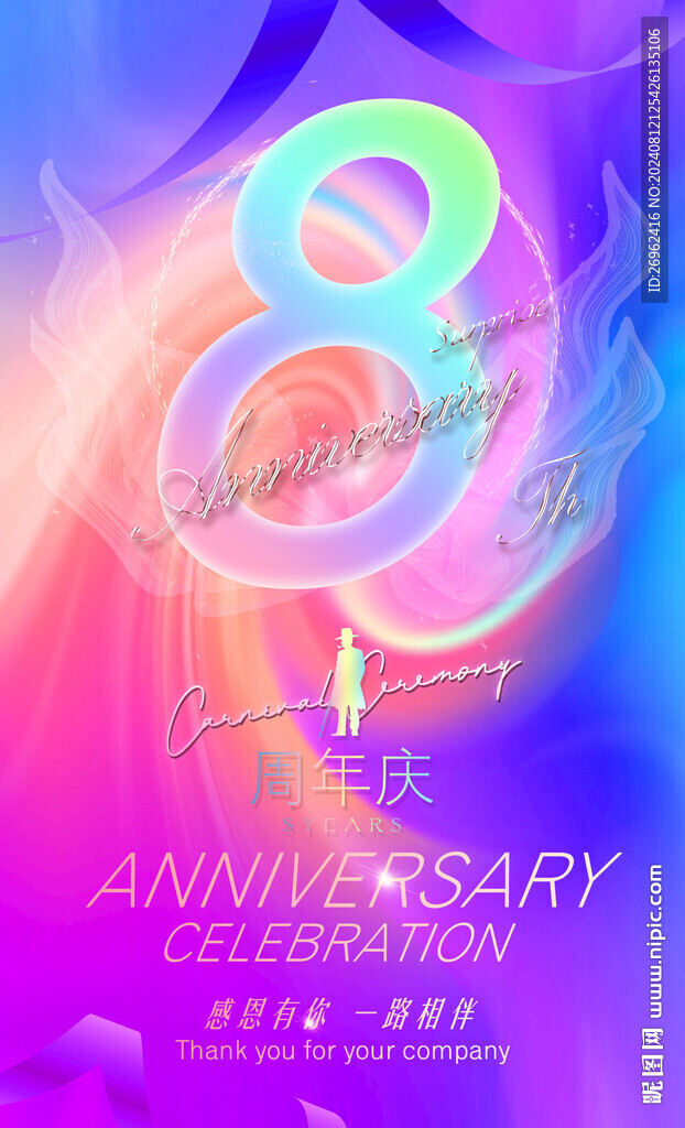 8周年