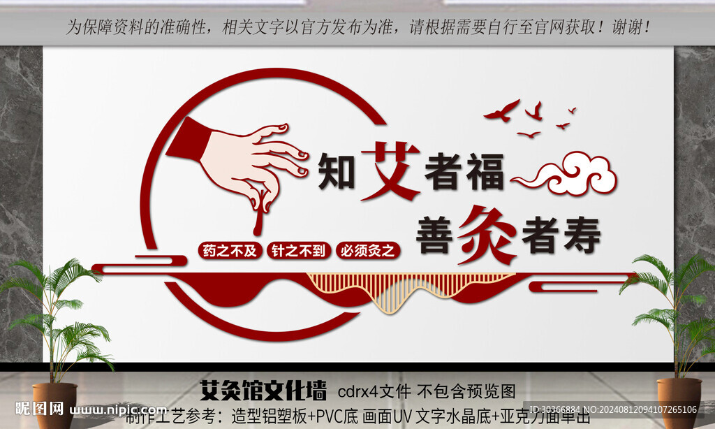 艾灸文化墙