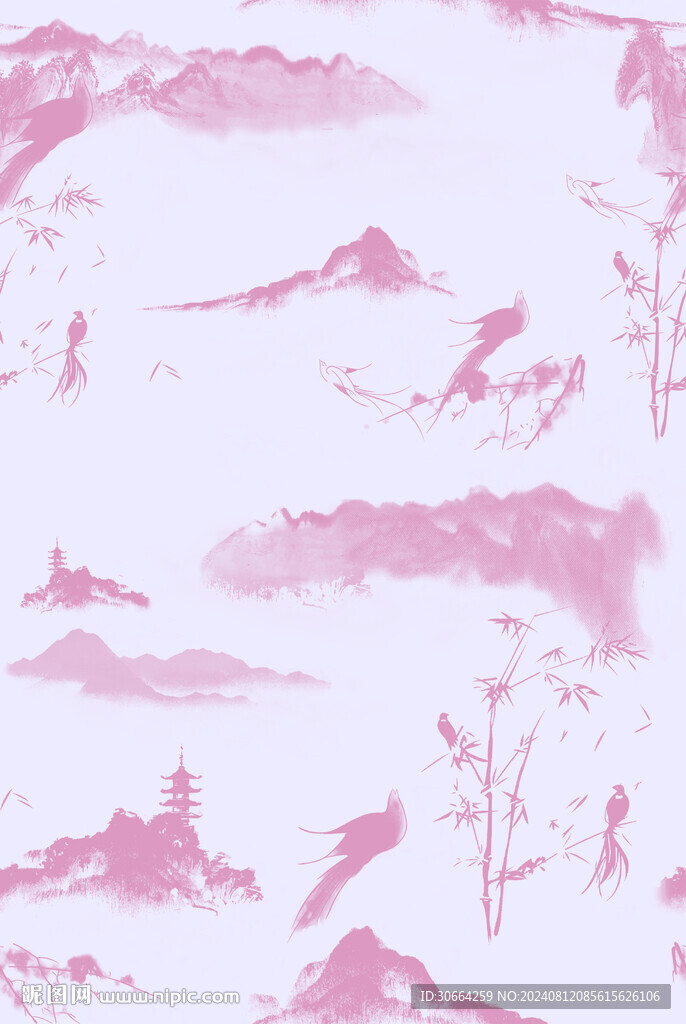 水墨画