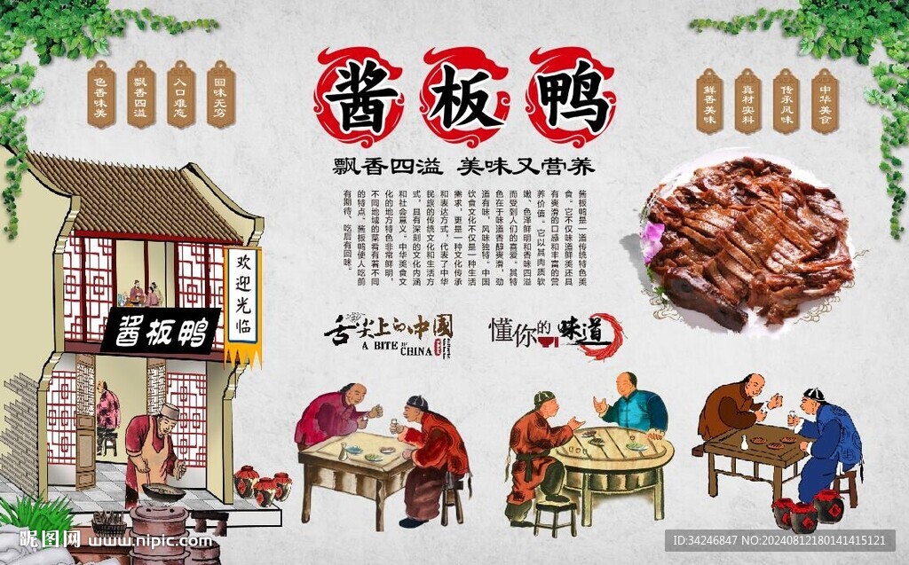 酱板鸭 