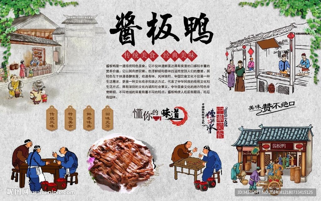 酱板鸭 