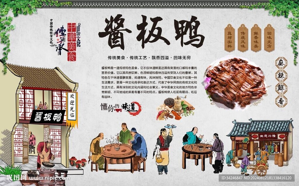 酱板鸭 