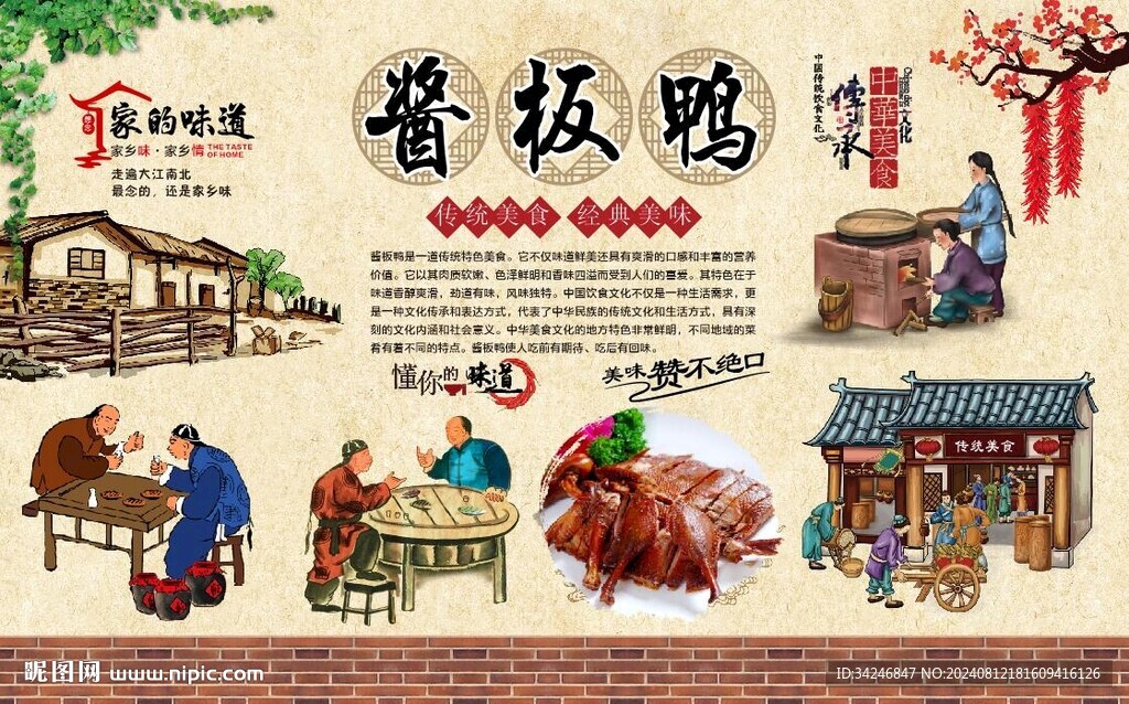 酱板鸭 