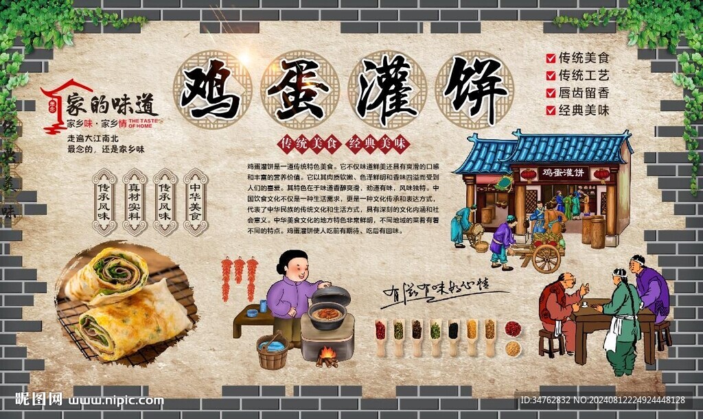 鸡蛋灌饼
