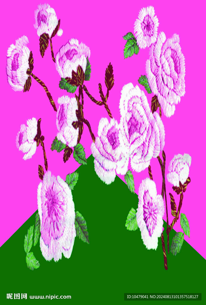 定位花
