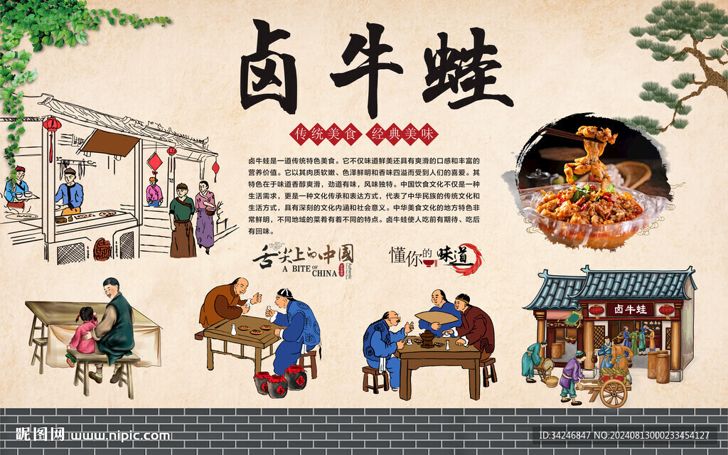 卤牛蛙 