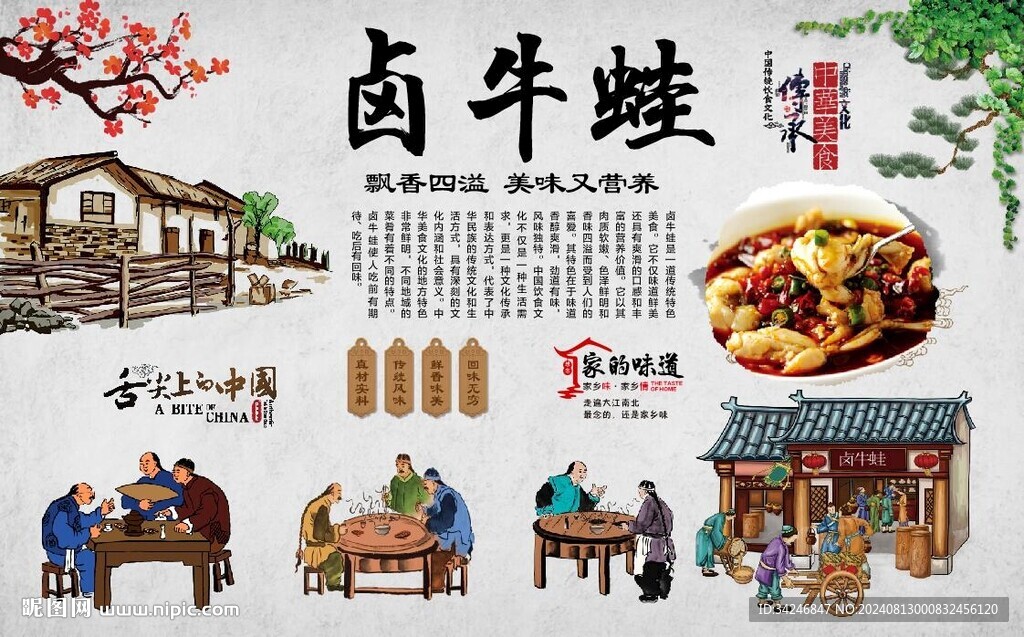 卤牛蛙 