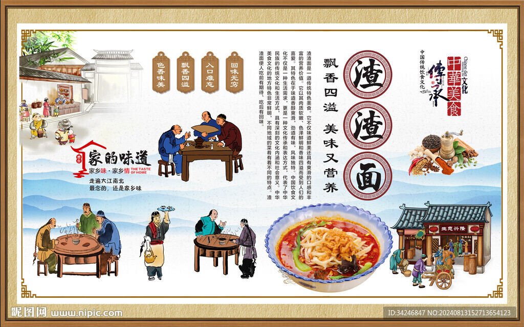 渣渣面 