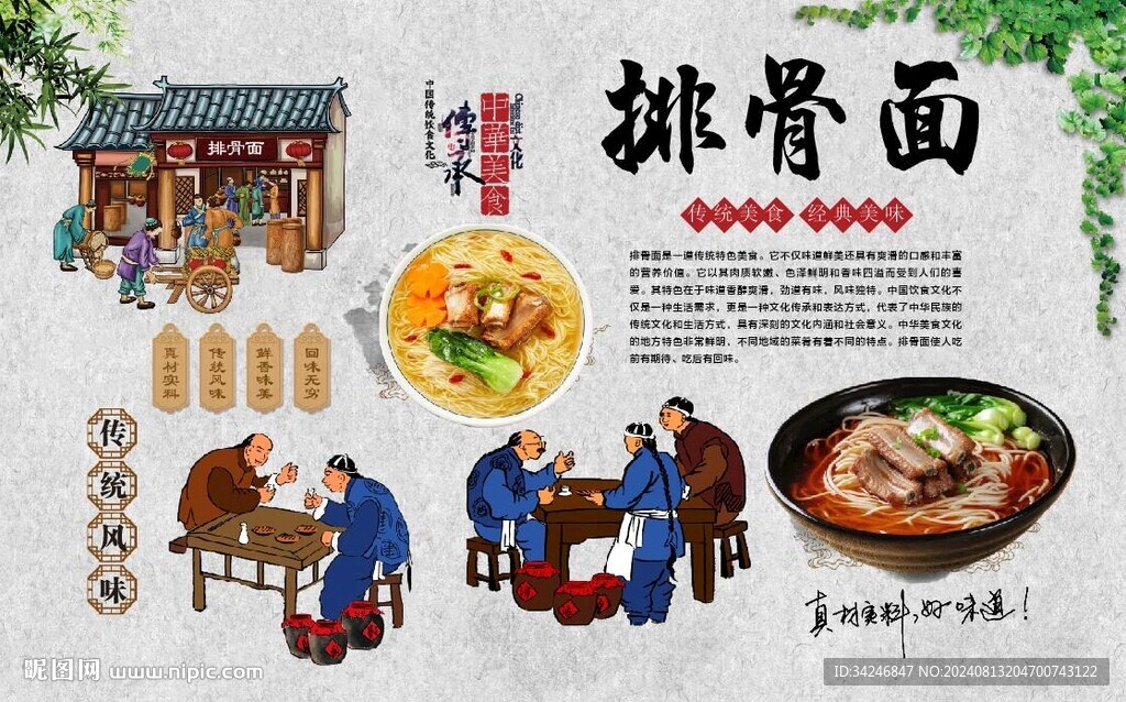 排骨面