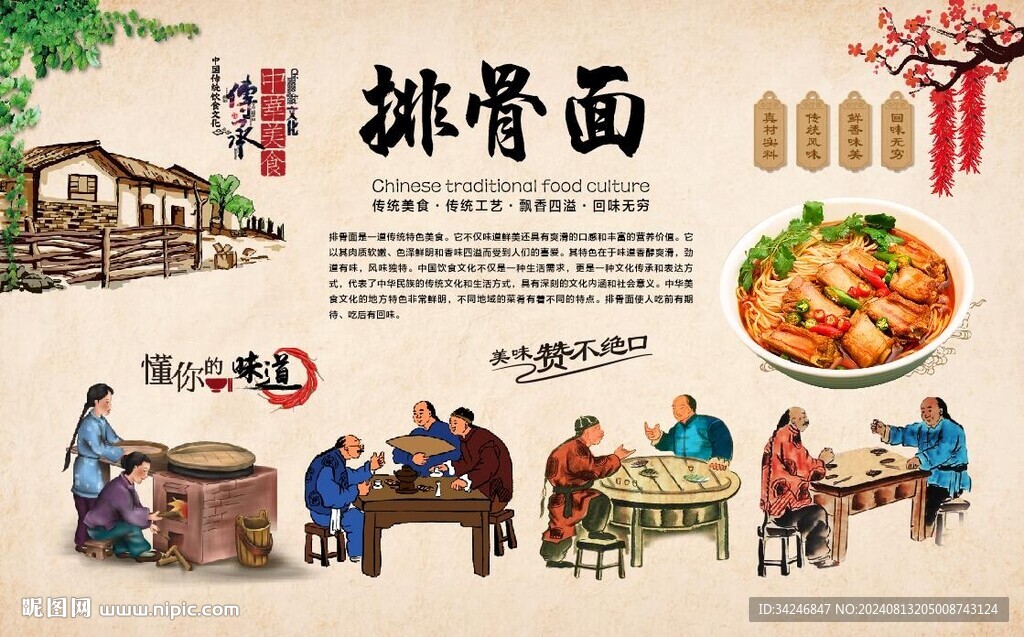 排骨面 