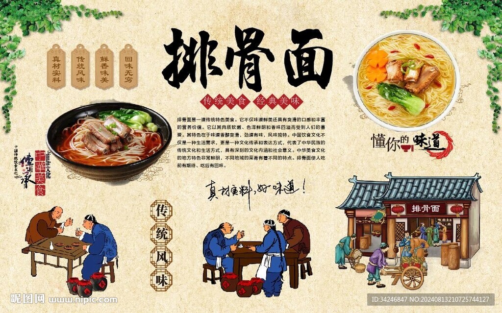 排骨面 