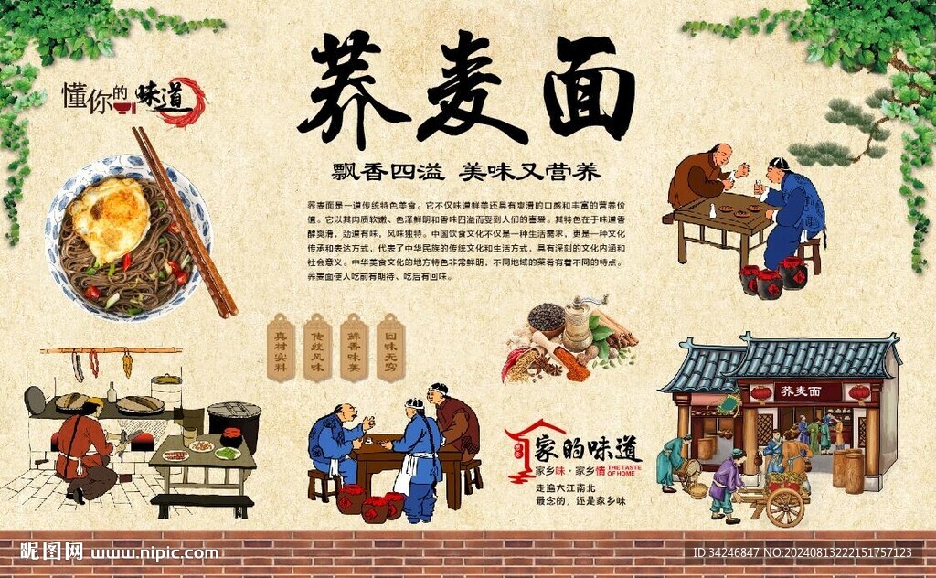 荞麦面 
