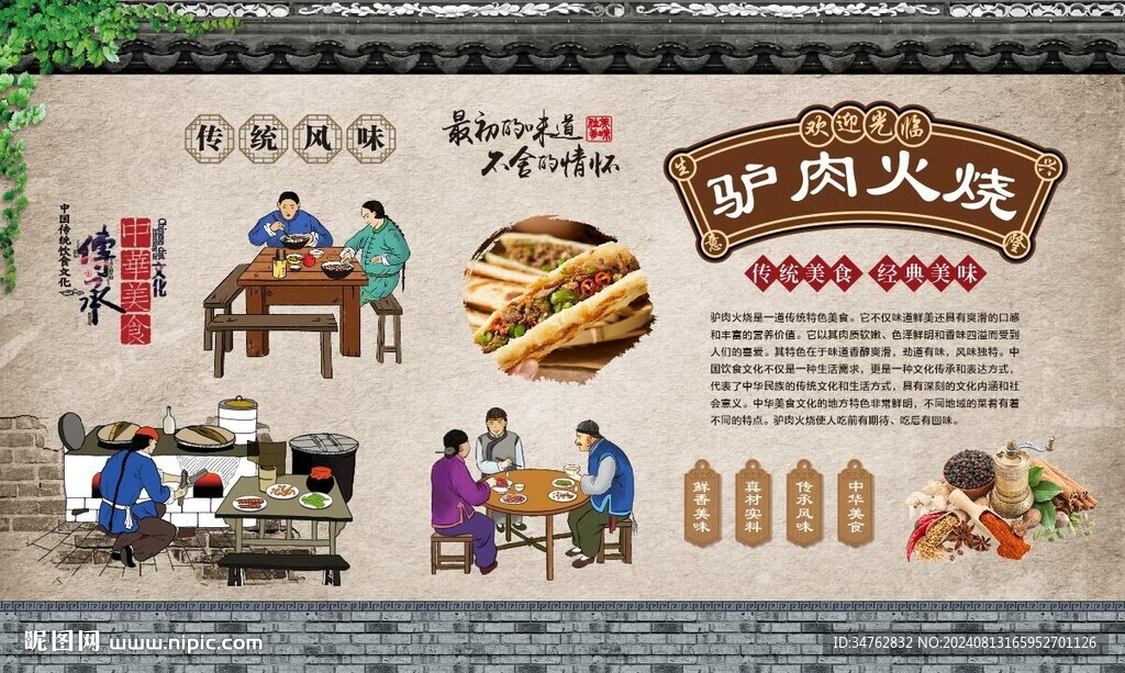 驴肉火烧 