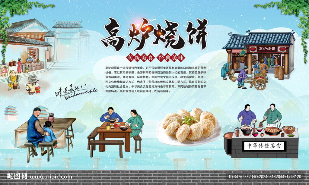 高炉烧饼 
