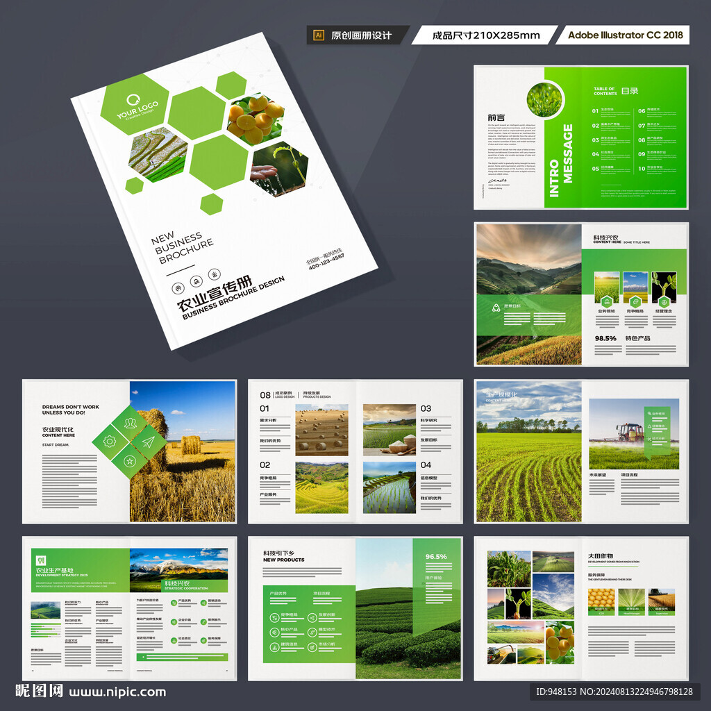农业宣传册