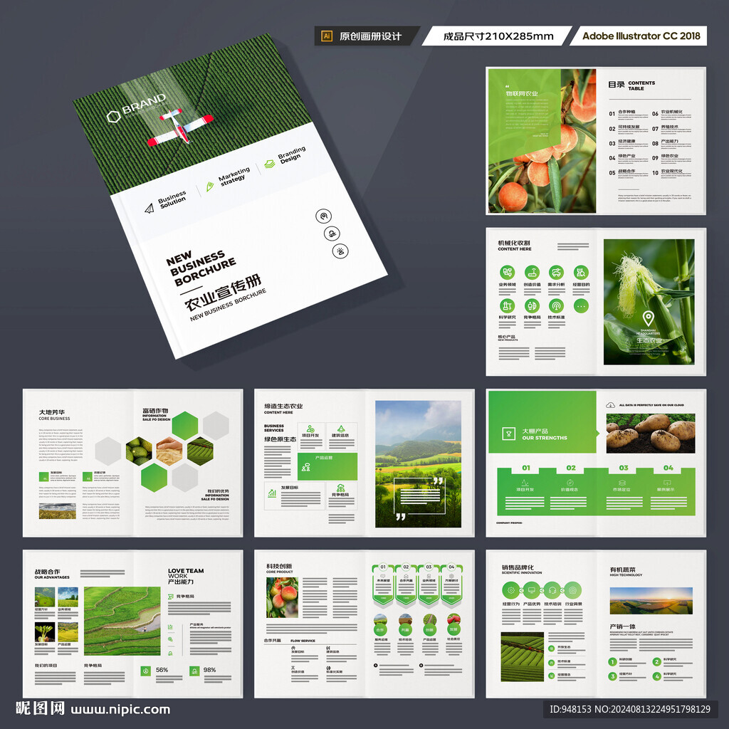 绿色农业画册