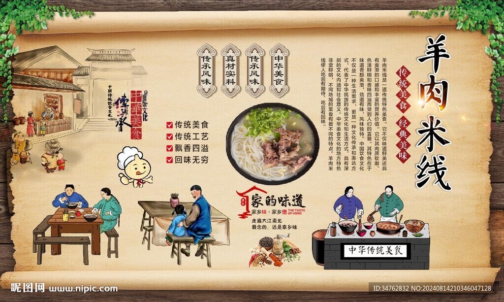 羊肉米线 